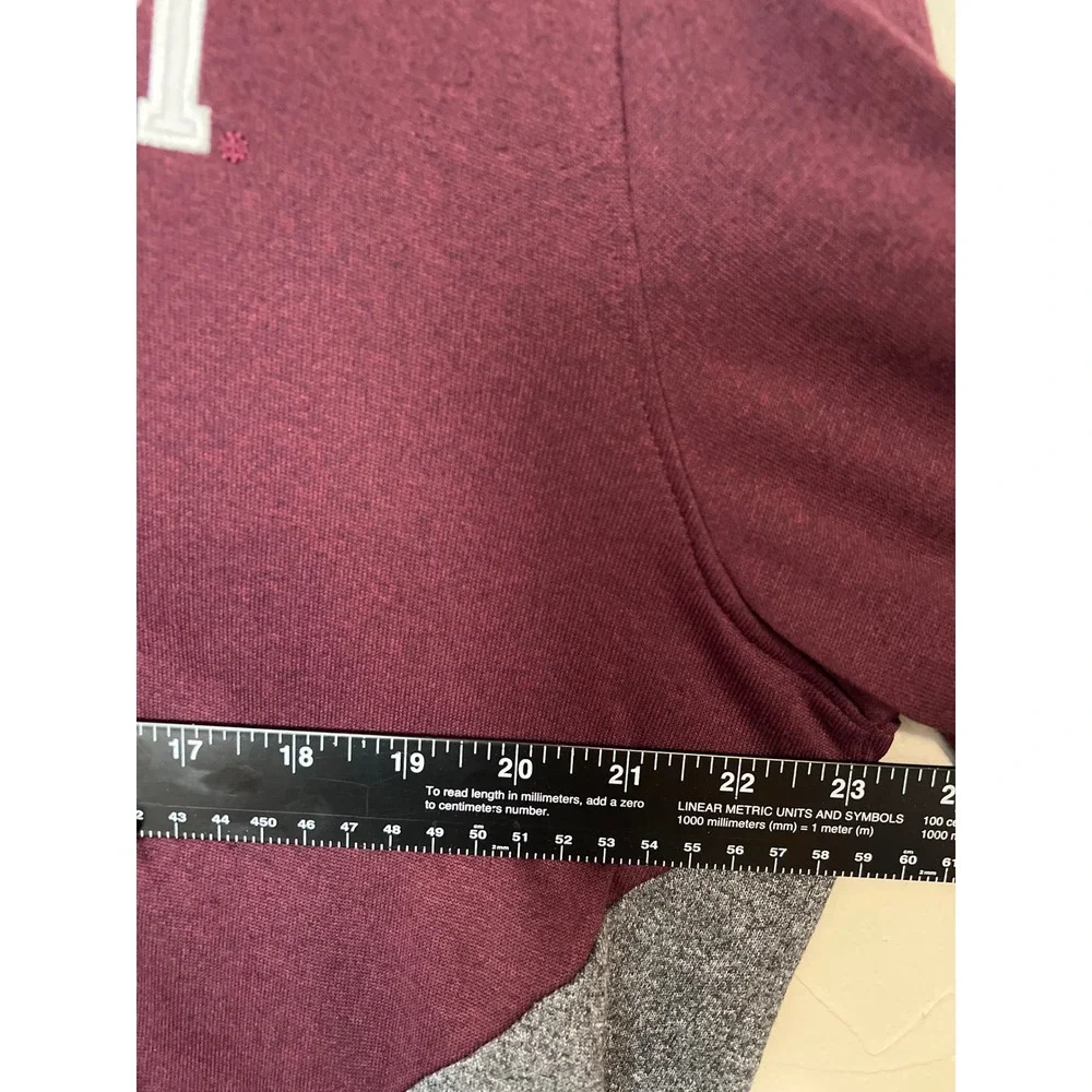 Adidas Texas A&M Hoodie Mens Large Maroon Full Zip Sweatshirt